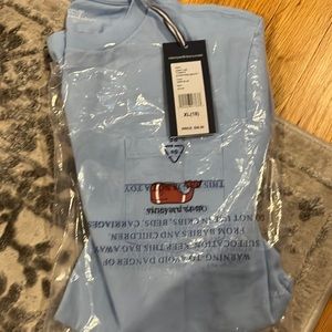 Vineyard vines football t shirt